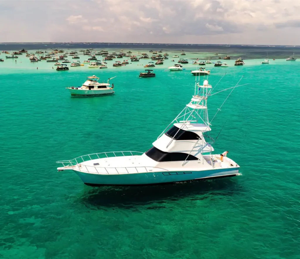 57’ Gillman Sportfish offshore in Destin waters